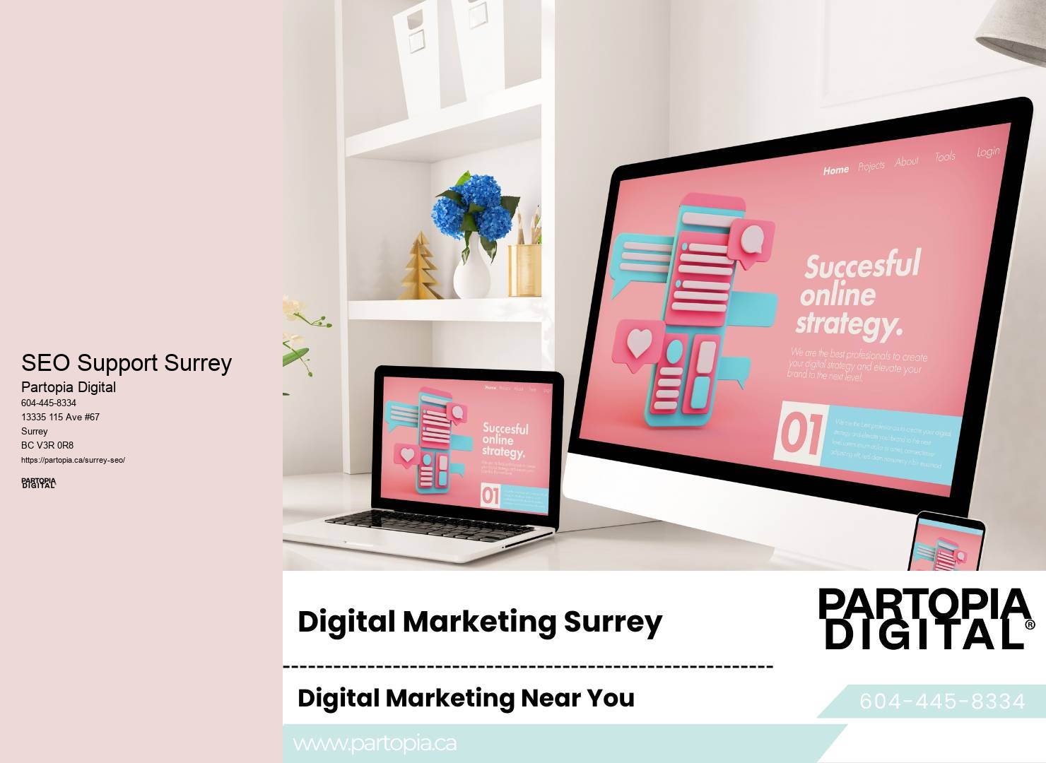 Surrey SEO Support Services