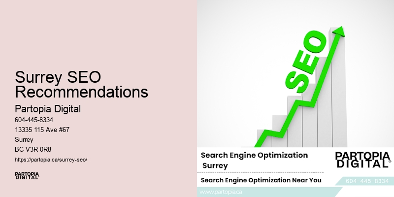 Surrey SEO Recommendations