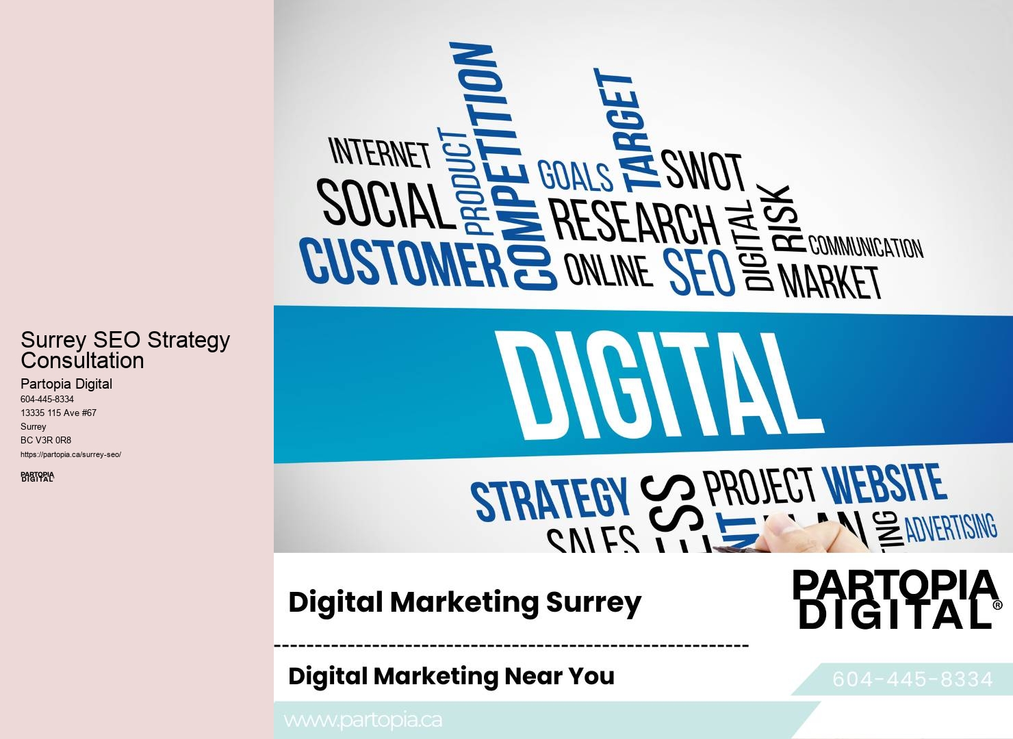 Surrey SEO for travel and tourism